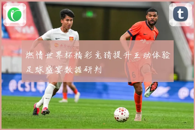 燃情世界杯精彩竞猜提升互动体验足球盛宴数据研判